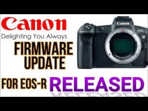 canon r firmware update
